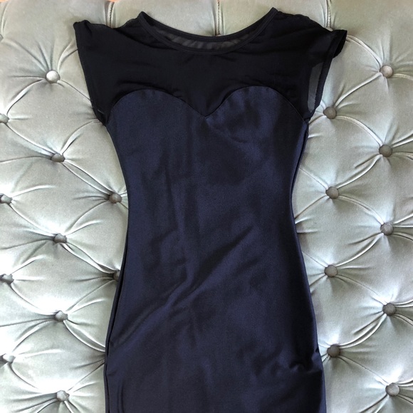 American Apparel Sexy black bodycon dress - Picture 1 of 5
